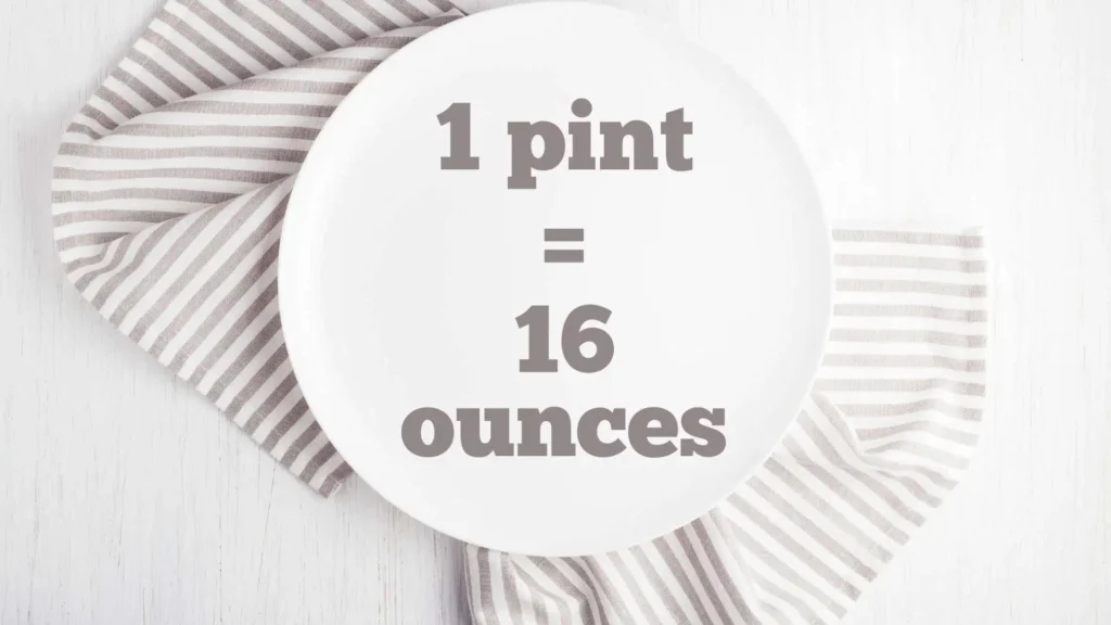 How Many Ounces in a Pint