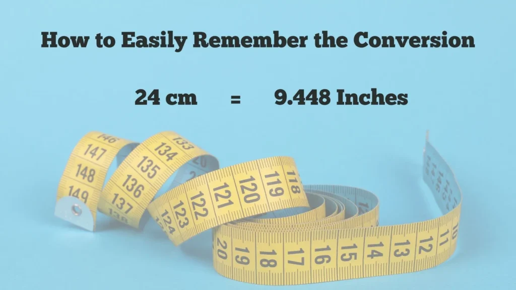 How Many Inches Is 24 cm