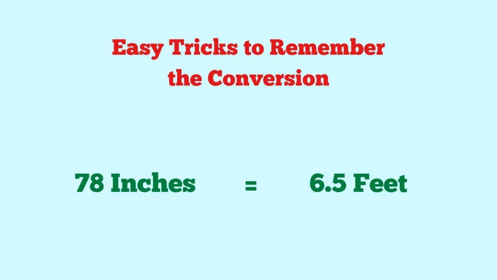 How Many Feet is 78 Inches