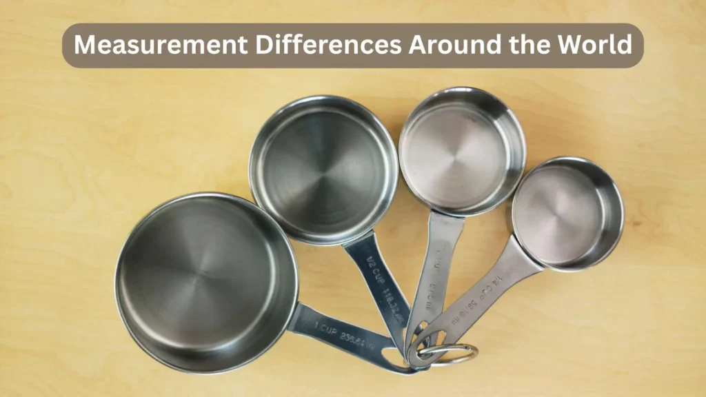 Measurement Differences of Spoons Around the World
