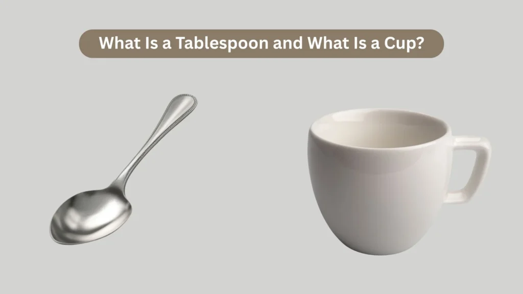 What Is a Tablespoon and What Is a Cup