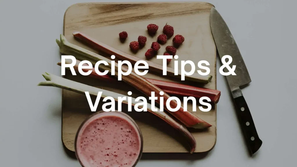 Rhubarb Recipes