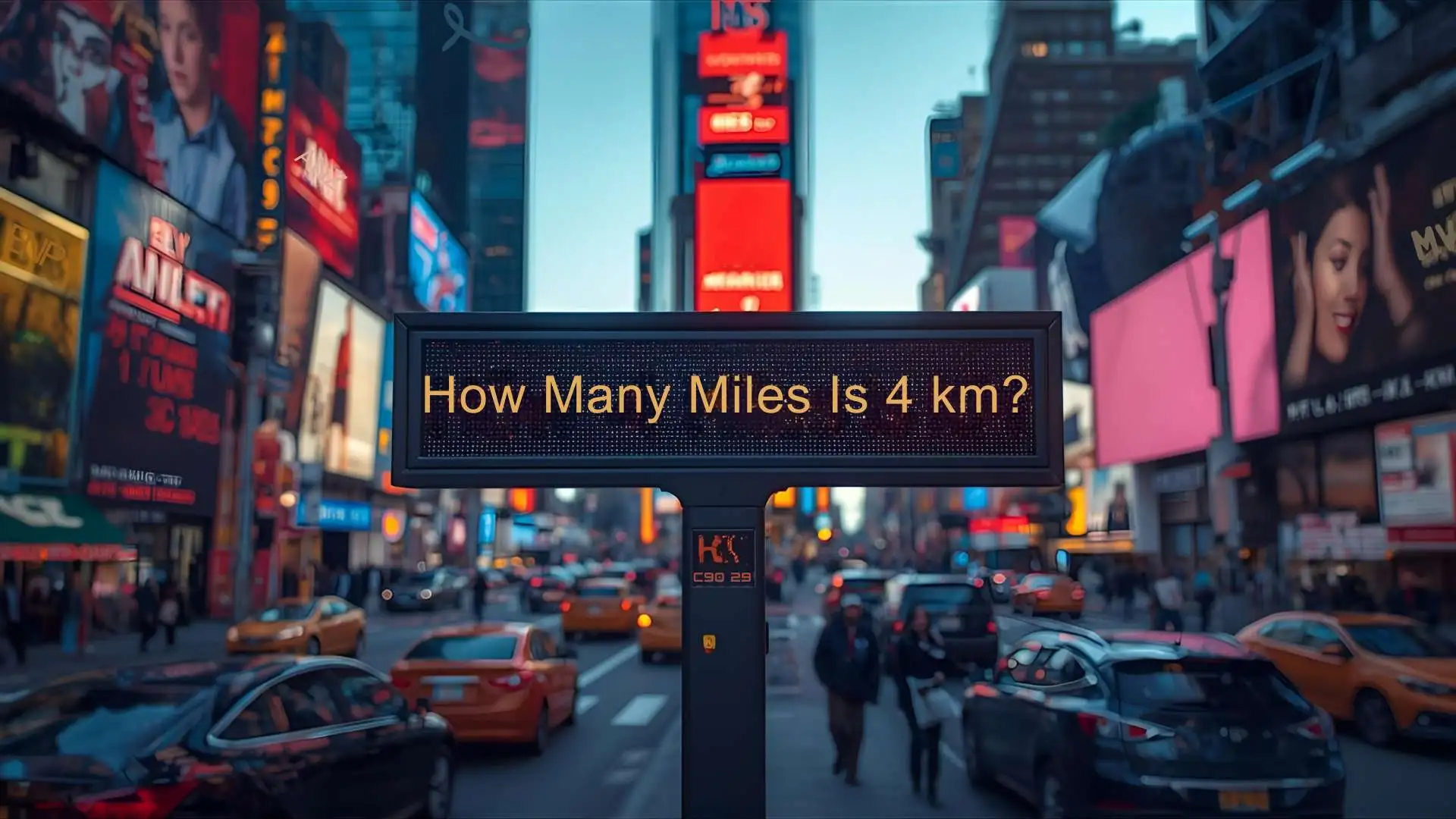How Many Miles Is 4 km